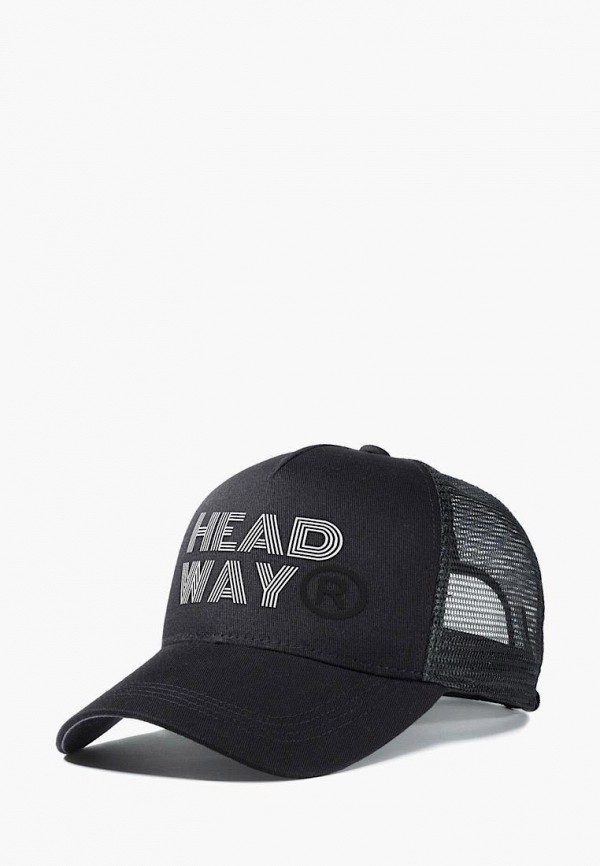 

Бейсболка Headway, Черный, Tracer