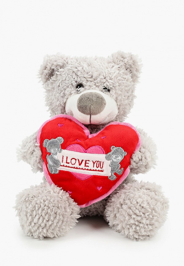 

Игрушка мягкая Magic Bear Toys, Серый, Мишка, 25 см.