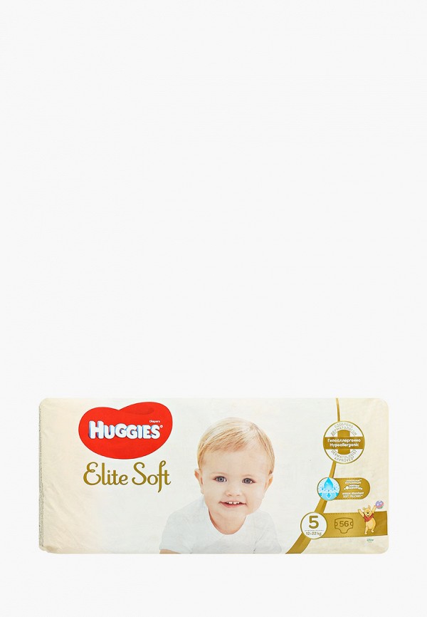 

Подгузники Huggies, Разноцветный, Elite Soft 5 (12-22 кг) 56 шт.