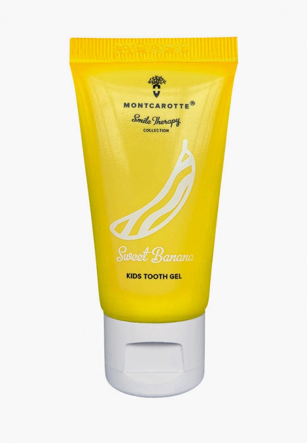 

Зубная паста Montcarotte, Желтый, Sweet Banana Kids 30 ml / “Сладкий Банан"" 30 мл