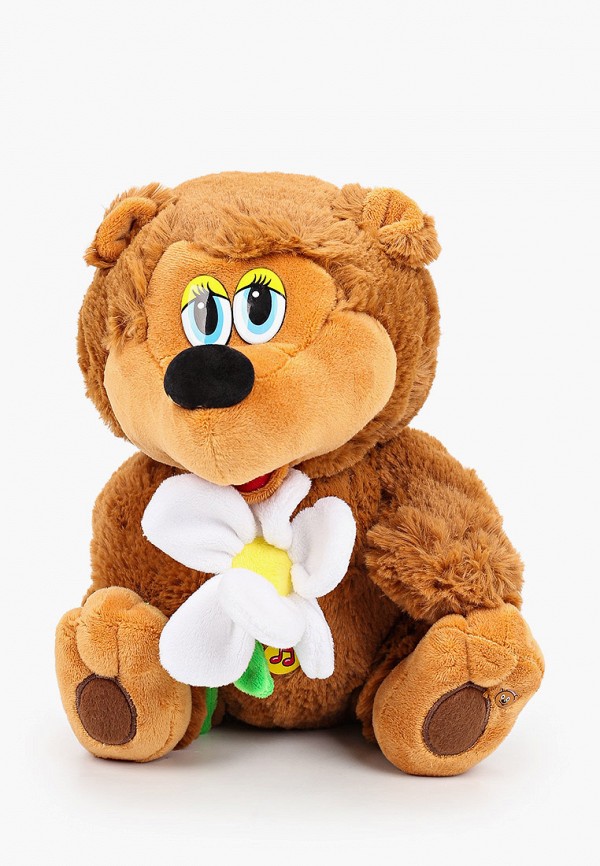 

Игрушка интерактивная Мульти-Пульти, Коричневый, Медвежонок, 25 см