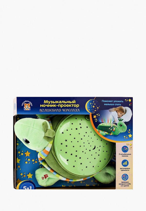 

Игрушка интерактивная Мульти-Пульти, Зеленый, "Волшебная черепаха"