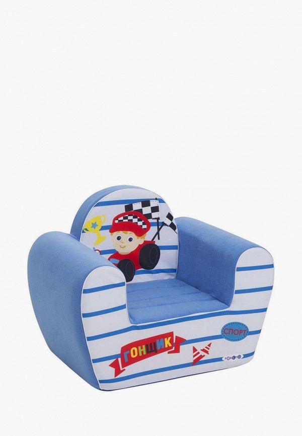 

Игрушка мягкая Paremo, Голубой, Игровое кресло серии "Экшен", Гонщик