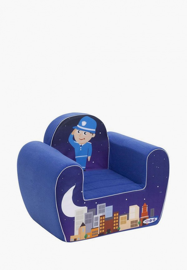 

Игрушка мягкая Paremo, Синий, Игровое кресло серии "Экшен", Полицейский