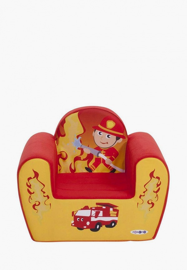 

Игрушка мягкая Paremo, Красный, Игровое кресло "Экшен", Пожарный