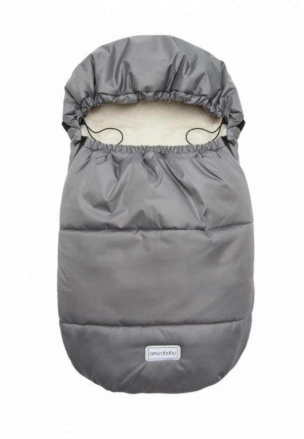 

Конверт Amarobaby, Серый, Snowy Travel, 105 см