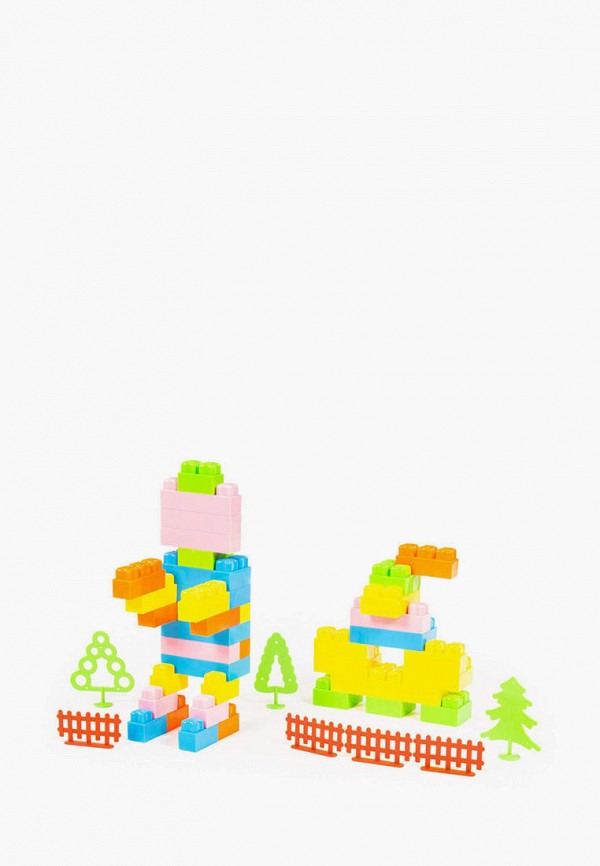 

Конструктор Polesie, Разноцветный, "Малютка" (94 элем. в пакете)