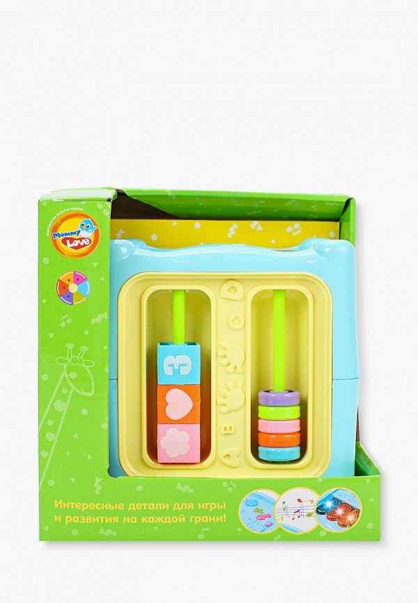 

Игрушка интерактивная Dream Makers, Разноцветный, Развивающий куб 6 в 1