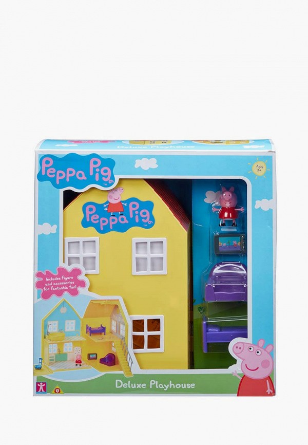 

Набор игровой Росмэн, Разноцветный, Свинка Пеппа. Дом Пеппы Делюкс. TM Peppa Pig