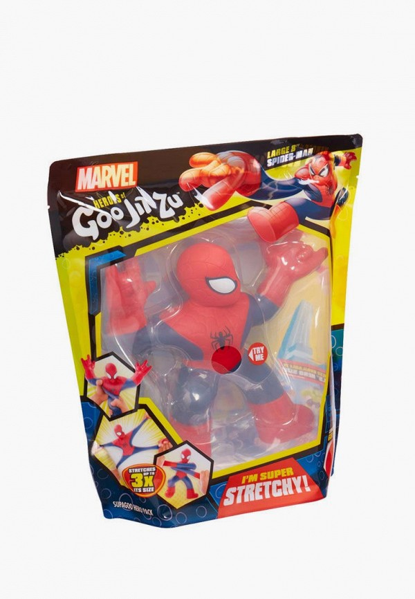

Игрушка Росмэн, Разноцветный, Гуджитсу. Тянущаяся большая фигурка Человек-Паук. ТМ GooJitZu