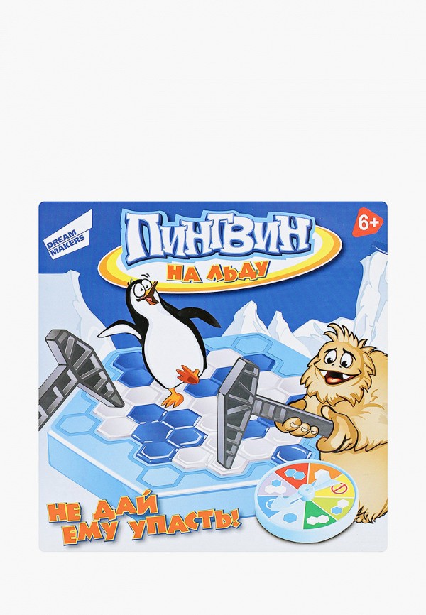 

Игра настольная Dream Makers, Разноцветный, Пингвин на льду