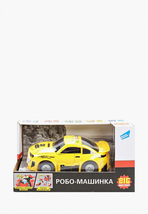 

Игрушка Dream Makers, Желтый, Робо-машинка