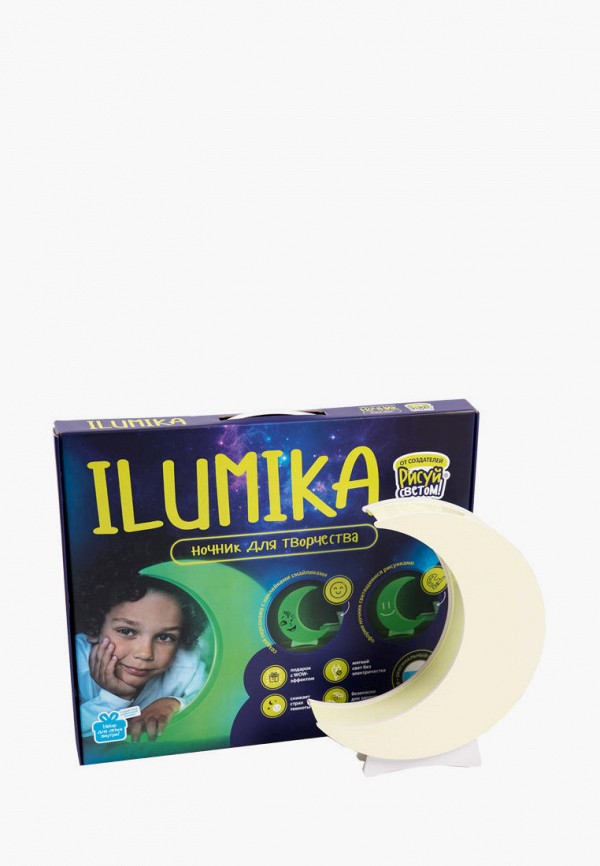 

Набор для творчества Рисуй Светом, Зеленый, Ночник ILUMIKA Луна