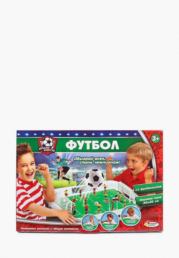 

Игра настольная Играем Вместе, Разноцветный, "Футбол"