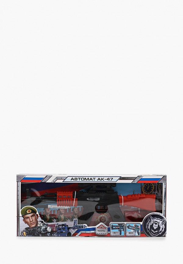 

Игрушечное оружие Играем Вместе, Черный, автомат АК-47