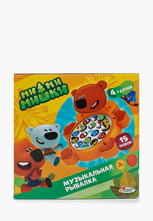 

Игрушка интерактивная Играем Вместе, Разноцветный, Музыкальная рыбалка