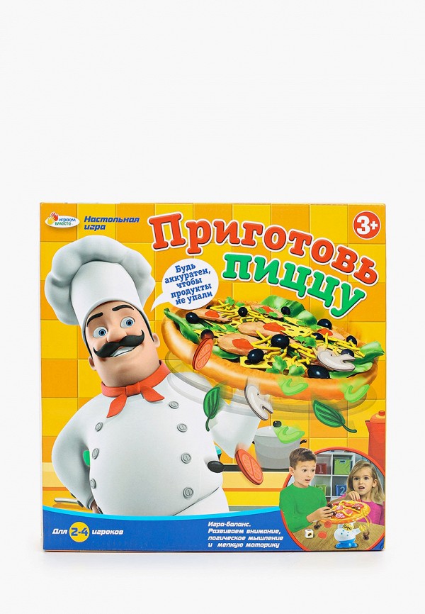 

Игра настольная Играем Вместе, Разноцветный, "Приготовь пиццу"