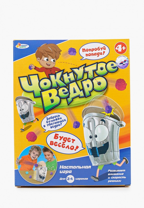 

Игра настольная Играем Вместе, Разноцветный, "Чокнутое ведро"