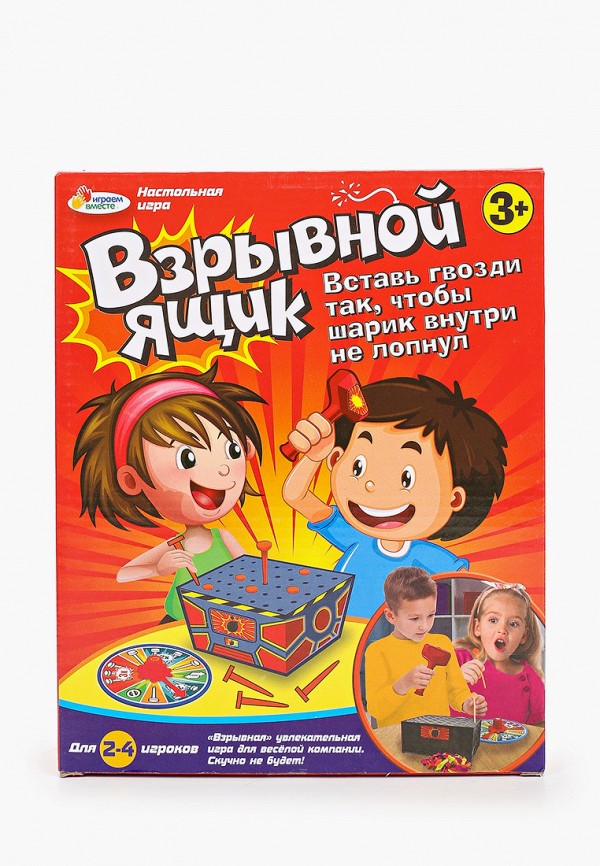

Игра настольная Играем Вместе, Разноцветный, "Взрывной ящик"