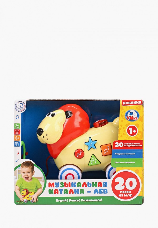 

Игрушка интерактивная Умка, Разноцветный, "Лев"