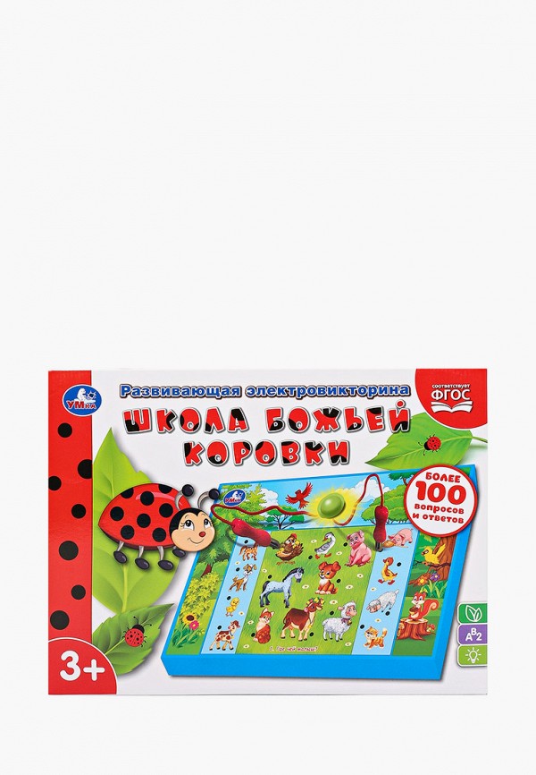 

Игрушка интерактивная Умка, Разноцветный, развивающая электровикторина