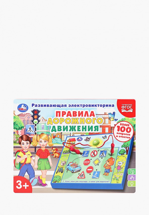 

Игрушка интерактивная Умка, Разноцветный, "Правила дорожного движения"