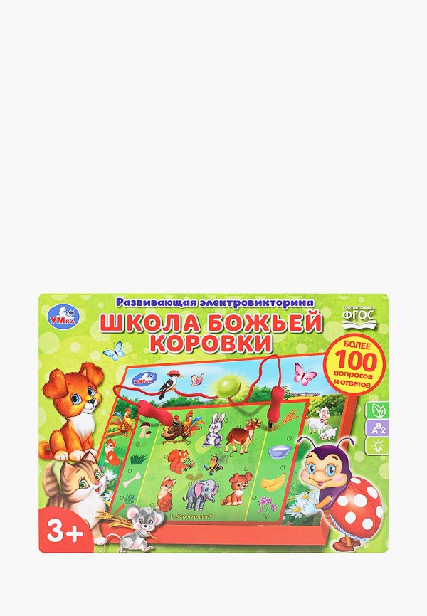 

Игрушка интерактивная Умка, Разноцветный, "Школа божьей коровки"