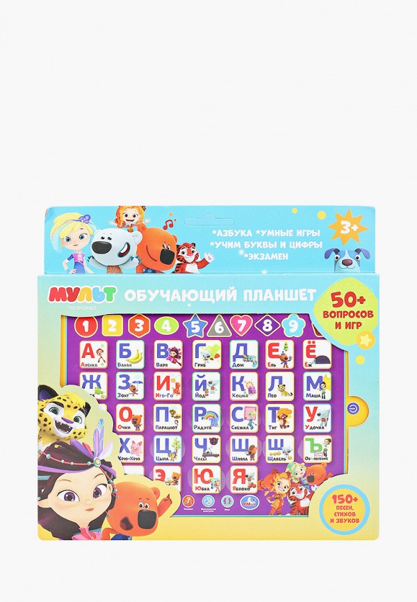 

Игрушка интерактивная Умка, Разноцветный, сенсорный планшет «Мульт»