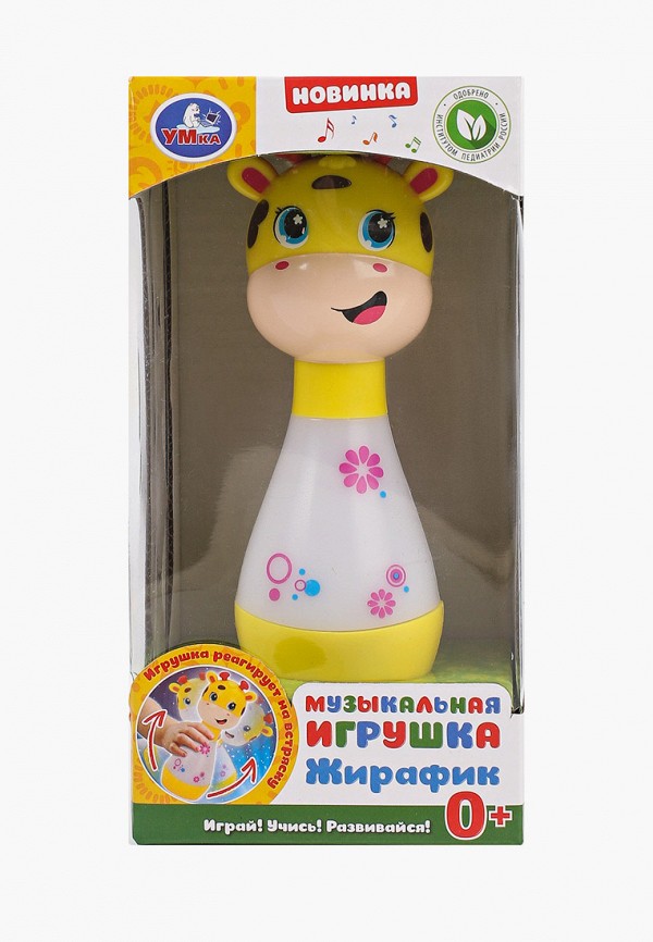 

Игрушка Умка, Разноцветный, -ночник «Жирафик», музыкальная