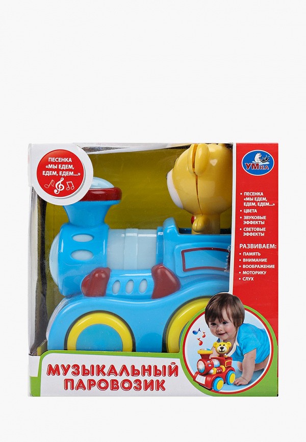 

Игрушка интерактивная Умка, Голубой, "Музыкальный паровозик"