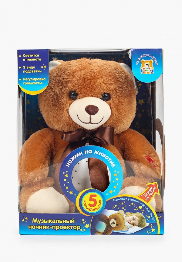 

Игрушка мягкая Мульти-Пульти, Коричневый, "Мишка", 30 см