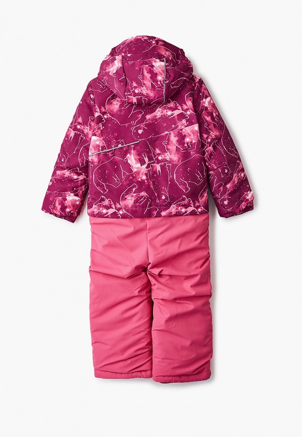 Детский комбинезон утепленный Icepeak цвет бордовый  Фото 2