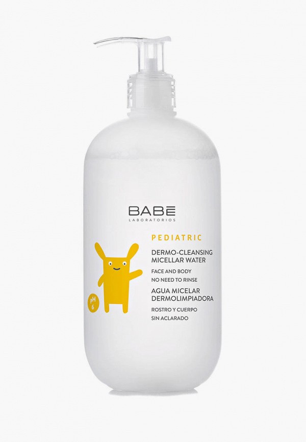 

Мицеллярная вода Babe Laboratorios, Прозрачный, детская, очищающая, 500 мл