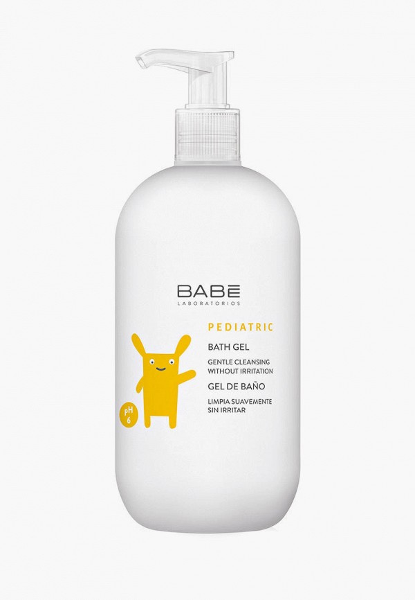 

Гель для купания Babe Laboratorios, Прозрачный, мягкий детский, 500 мл
