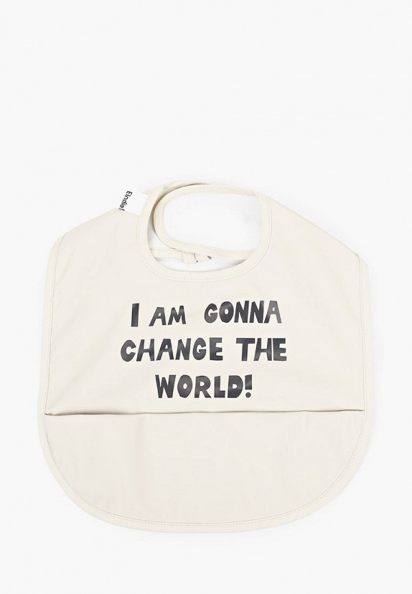 

Слюнявчик Elodie, Бежевый, Change the World