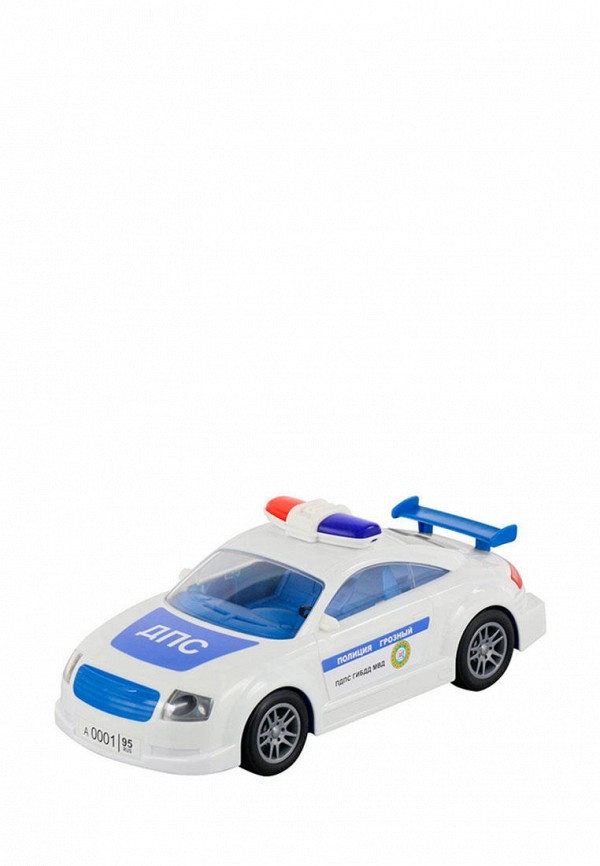 

Игрушка Polesie, Белый, "ДПС Грозный", автомобиль инерционный (в коробке)