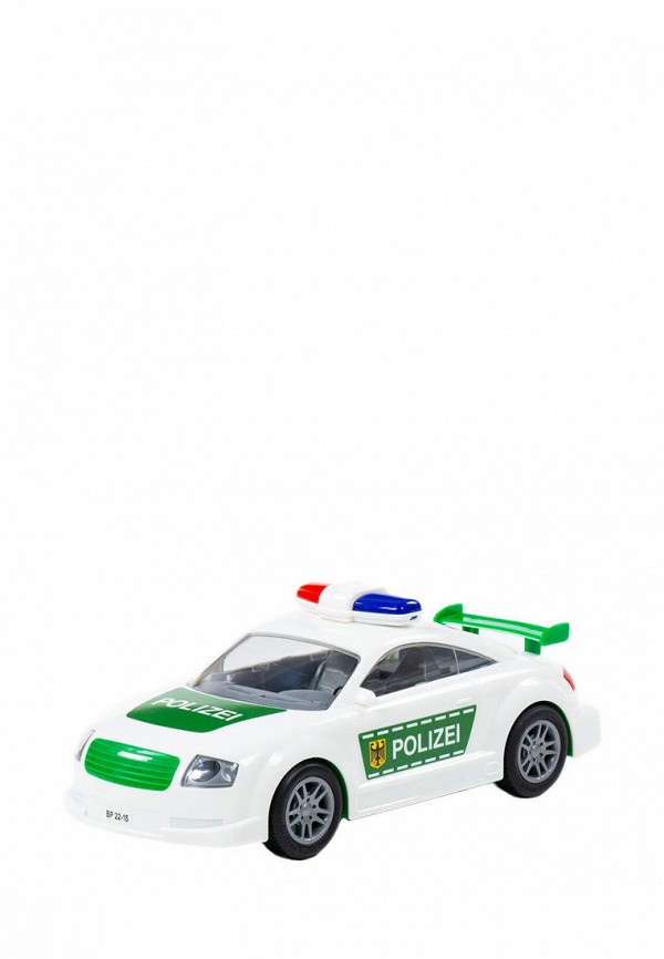 

Игрушка Polesie, Белый, "POLIZEI", автомобиль инерционный (в коробке)