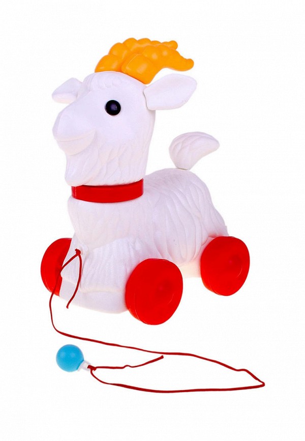 

Игрушка Огонек, Белый, Каталка "Козлик"