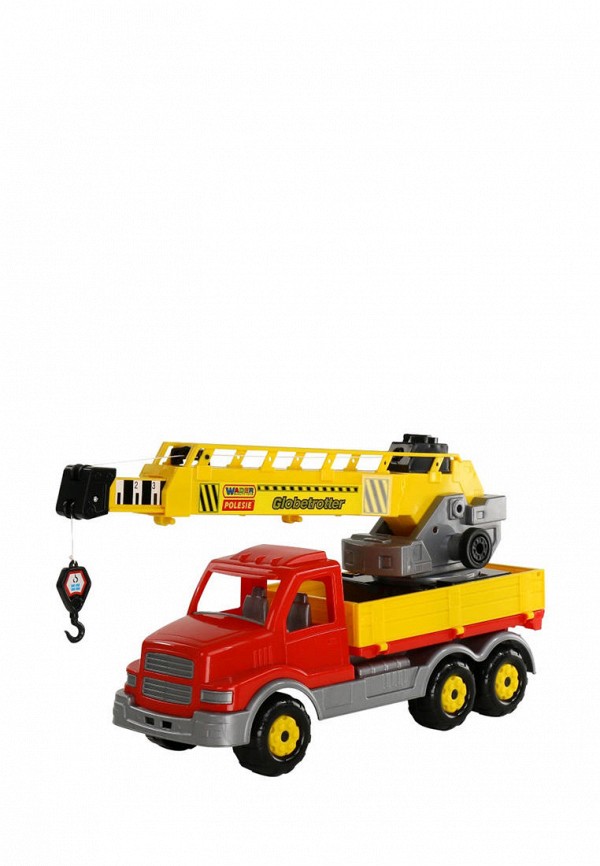 

Игрушка Wader, Разноцветный, "Сталкер", автомобиль-кран с поворотной платформой (в сеточке)
