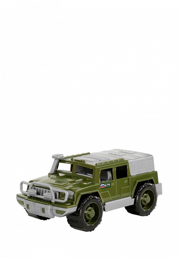 

Игрушка Polesie, Хаки, Автомобиль-джип военный "Защитник" №1 (в коробке)