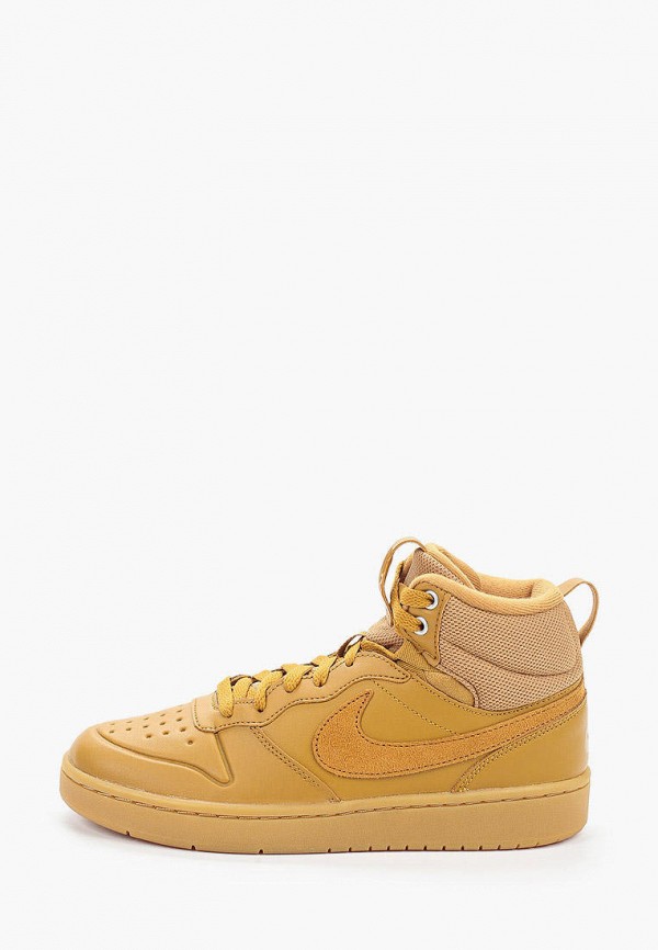 

Кеды Nike, Бежевый, COURT BOROUGH MID 2 BOOT (GS)