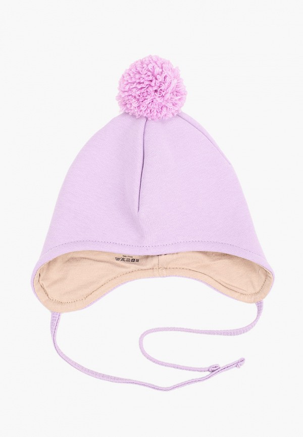 

Шапка Trendyco Kids, Фиолетовый, с помпоном