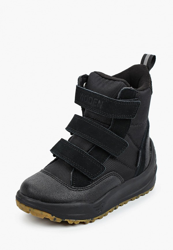 

Ботинки Woden, Черный, Adrian Boot Kids