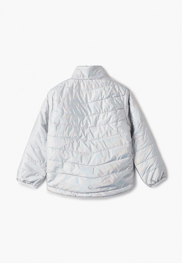 Куртка для девочки утепленная Regatta цвет серебряный  Фото 2