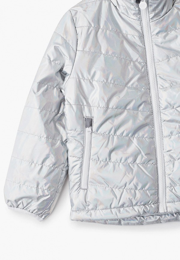 Куртка для девочки утепленная Regatta цвет серебряный  Фото 3