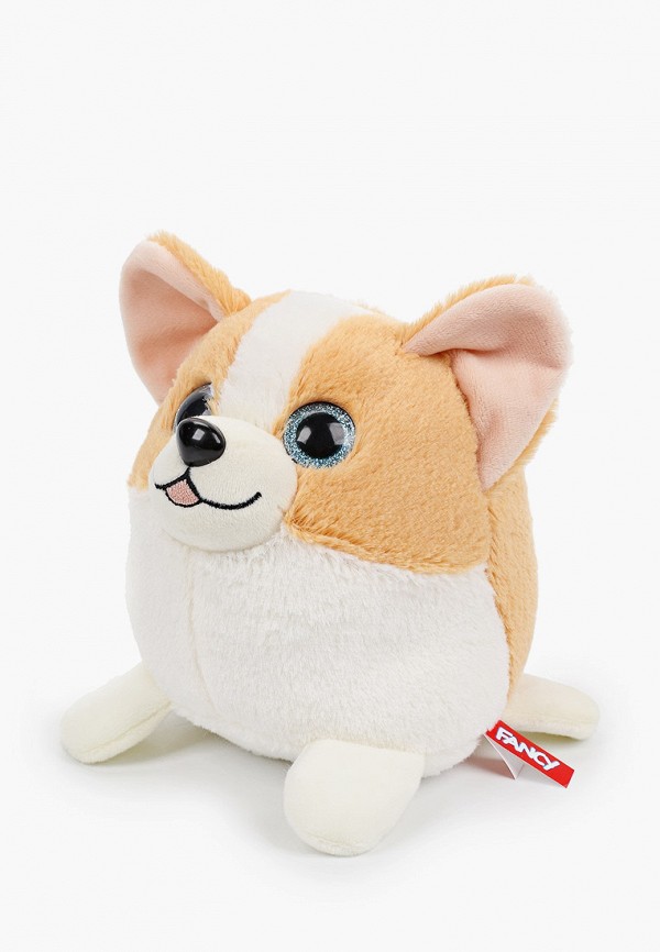 

Игрушка мягкая Fancy, Бежевый, Глазастик Корги, 18 см