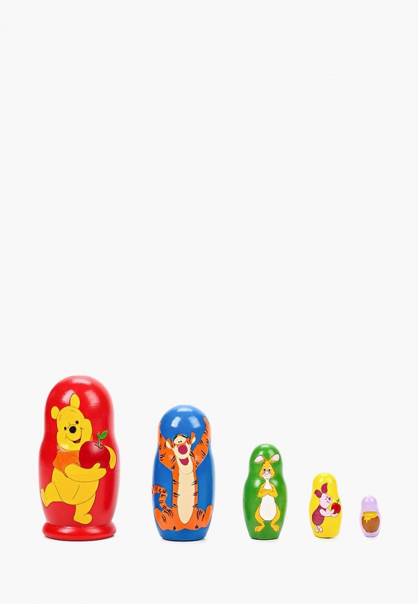 

Набор игровой Уланик, Разноцветный, Матрёшка Disney "Винни Пух" 5 мест 10.5 см