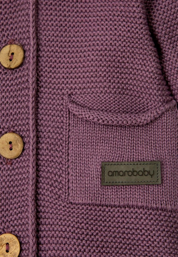 Кардиган для мальчика Amarobaby цвет бордовый  Фото 5