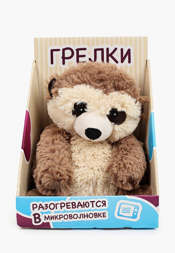 

Игрушка мягкая Warmies, Коричневый, грелка Сурикат