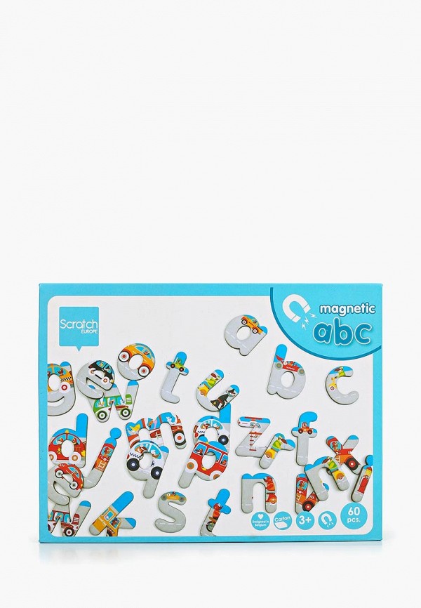 

Игра настольная Scratch Europe, Белый, Magnetic ABC/CITY